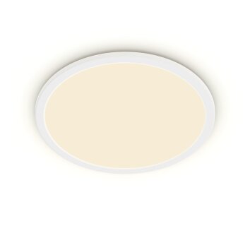 Philips Superslim CL550 Ceiling Light LED white, 1-light source