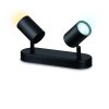 Philips WiZ IMAGEO Ceiling Light LED black, 2-light sources