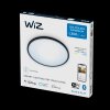 Philips WiZ Super Slim Ceiling Light LED black, 1-light source