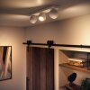 Philips Hue Buckram Ceiling Light LED white, 3-light sources, Remote control