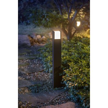 Philips Hue White Fuzo path light LED black, 1-light source