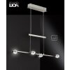 WOFI SLIGO Wall Light LED matt nickel, 8-light sources