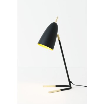 Holländer OBELISCO Table lampe gold, black, 1-light source
