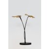 Holländer CONTROVERSA Table lampe LED brown, gold, black, 2-light sources