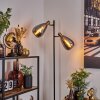 Vaurois Floor Lamp brass, black, 2-light sources