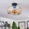 Pedreles Ceiling Light Amber, 1-light source