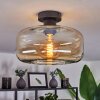 Pedreles Ceiling Light Amber, 1-light source