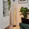 Serlande Floor Lamp LED gold, black, white, 1-light source