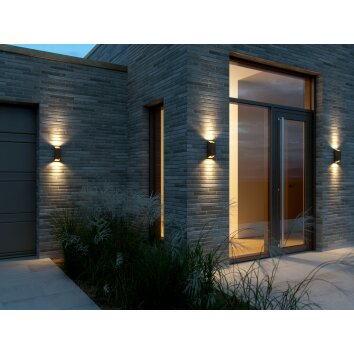 Nordlux NICO Outdoor Wall Light rust-coloured, 1-light source