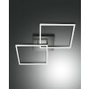 Fabas Luce Bard Ceiling Light LED anthracite, 1-light source