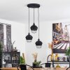 Benagil Pendant Light black, 3-light sources
