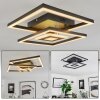 Serzedelo Ceiling Light LED black, 1-light source