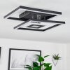 Serzedelo Ceiling Light LED black, 1-light source