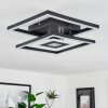 Serzedelo Ceiling Light LED black, 1-light source