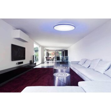Eglo LIPARI Ceiling Light LED white, 2-light sources, Remote control