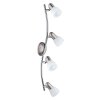Eglo DAKAR Ceiling Light LED chrome, matt nickel, 4-light sources