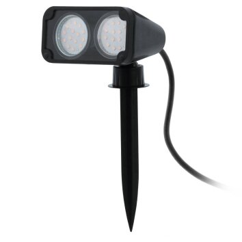 Eglo NEMA path light LED black, 2-light sources