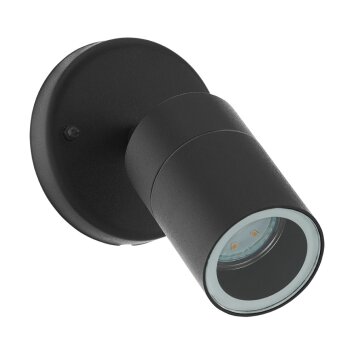 Eglo STOCKHOLM Outdoor Wall Light LED black, 1-light source