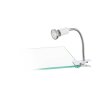 Eglo LITOS clamp-on light LED matt nickel, white, 1-light source