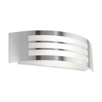 Eglo LEIROS Outdoor Wall Light stainless steel, 1-light source