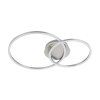 Eglo PALMAVES Ceiling Light LED matt nickel, silver, 2-light sources