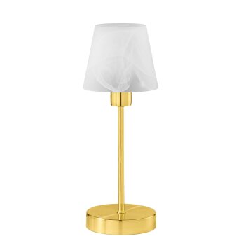 Trio Luis 2 Table lamp brass, 1-light source