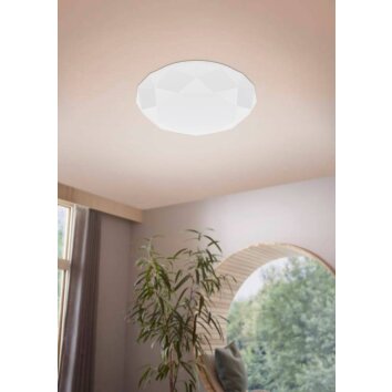 Eglo POCHUTA Ceiling Light LED white, 1-light source, Remote control
