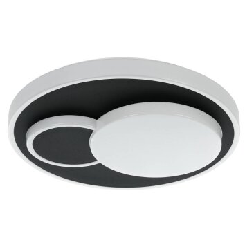 Eglo LEPRESO Ceiling Light LED black, white, 1-light source