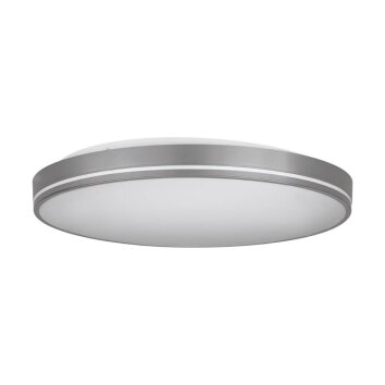 Eglo OROTAVA Ceiling Light LED grey, 2-light sources, Remote control