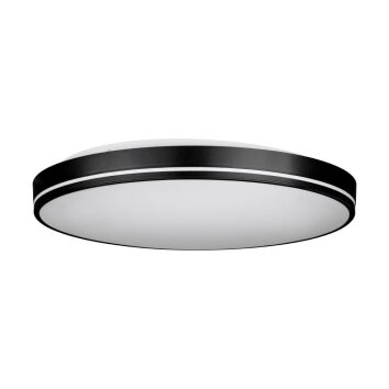 Eglo OROTAVA Ceiling Light LED black, 2-light sources, Remote control