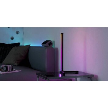 Eglo RGBIC Table lamp LED black, 1-light source, Remote control, Colour changer