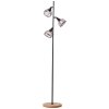 Brilliant Avia Floor Lamp Ecru, black, 3-light sources