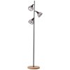 Brilliant Avia Floor Lamp Ecru, black, 3-light sources