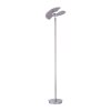 Paul Neuhaus PURE-MUTIL UpLighter LED brushed steel, 2-light sources