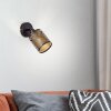 Brilliant Cheval Wall Light black, 1-light source