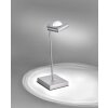 Paul Neuhaus Q-Fisheye Table Lamp LED stainless steel, 2-light sources, Remote control, Colour changer
