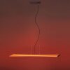 Paul Neuhaus Q-Riller Pendant Light LED chrome, 14-light sources, Remote control, Colour changer