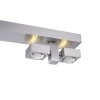 Paul Neuhaus Q-NEMO Ceiling Light LED aluminium, 8-light sources, Remote control, Colour changer
