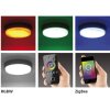 Paul Neuhaus Q-LENNY Ceiling Light LED anthracite, 1-light source, Remote control, Colour changer