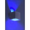 Paul Neuhaus Q-AMIN Wall Light LED anthracite, 1-light source, Remote control, Colour changer