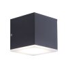 Paul Neuhaus Q-AMIN Wall Light LED anthracite, 1-light source, Remote control, Colour changer