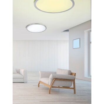 Trio GRIFFIN Ceiling Light LED matt nickel, 4-light sources