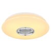 Globo DUNNY Ceiling Light LED white, 1-light source, Remote control, Colour changer