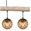 Globo MAXI Pendant Light Ecru, black, 4-light sources