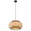 Globo SOENI Pendant Light black, 1-light source