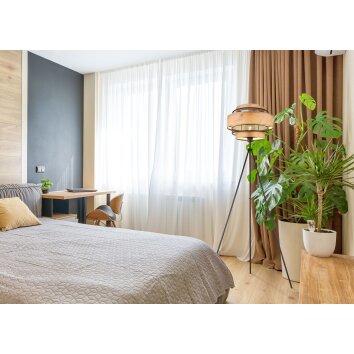 Globo SOENI Floor Lamp black, 1-light source