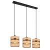 Globo SOENI Pendant Light black, 3-light sources