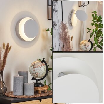 Sanguedo Wall Light LED chrome, white, 1-light source