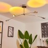 Fernandaires Ceiling Light LED matt nickel, 8-light sources