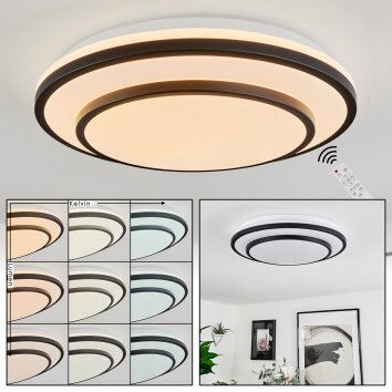 Almograve Ceiling Light LED white, 1-light source, Remote control